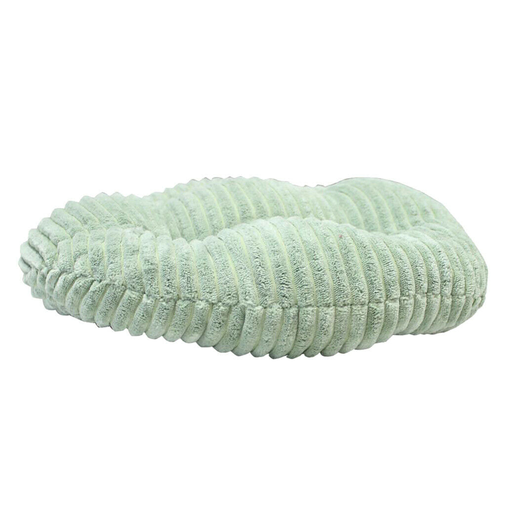 4 Pieces Round Cushion Pad Washable Tatami Floor Pillow for Home 30x30cm