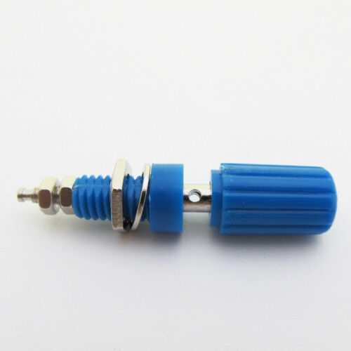 10pcs Blue Binding Post Speaker Amplfier 4mm Banana Jack