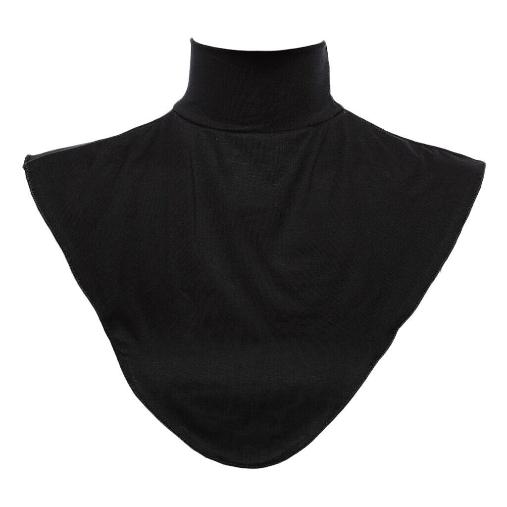 4pcs Muslim False Collar Removable Mock Modal Turtleneck Top Dickey Collar