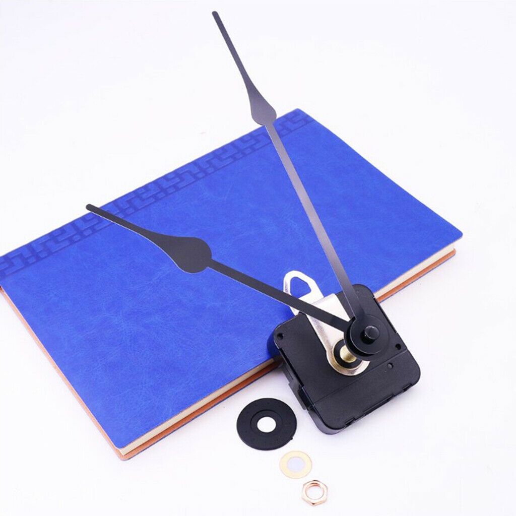 Replacement DIY Quartz Clock Mechanism Movement Black Hands Wall Clock Replace