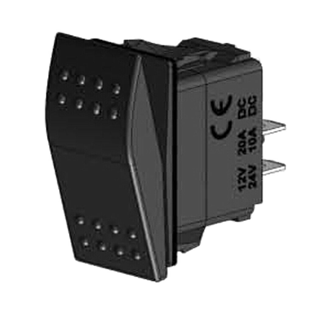 On-Off 4Pin 250V 10A DPST Latching Rocker Toggle Switch for Car Boat Yacht