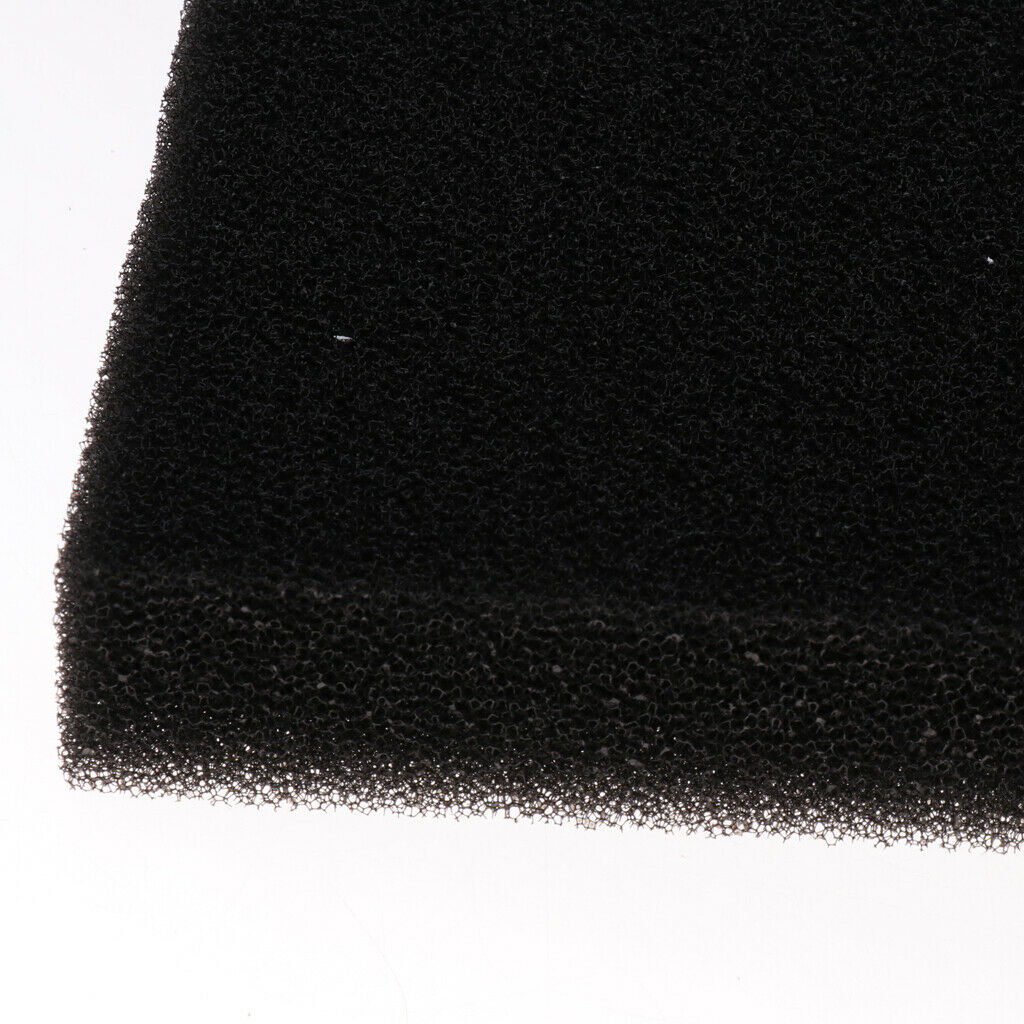 Biochemical Filter Pond Filtration   Fish Tank Sponge Black - 50x50x4cm