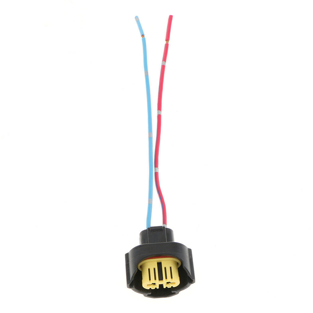 5 Pieces H9 Headlight Fog Light Extension 2 Wire Harness Lamp Female Sockets