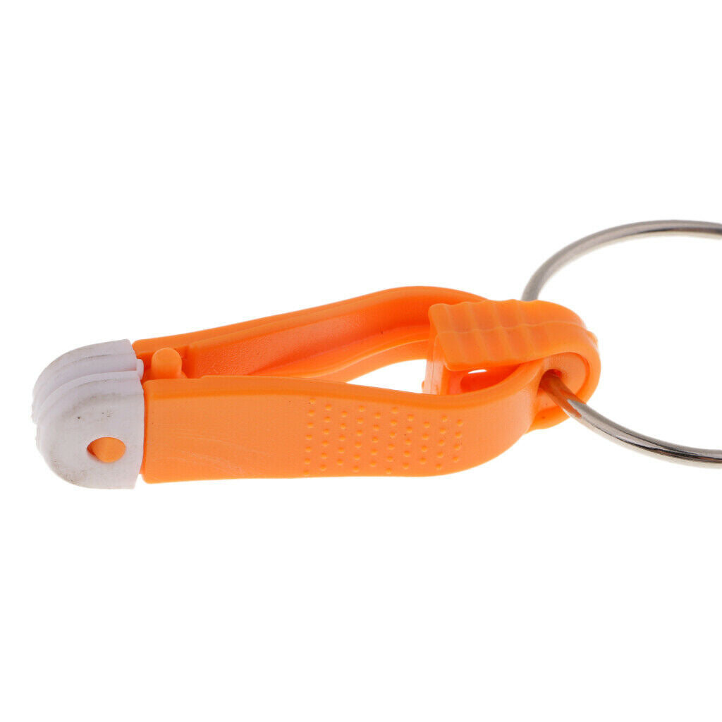 Planer Board Mast Power Grip + Ring Release Clip 2-1/2inch Orange