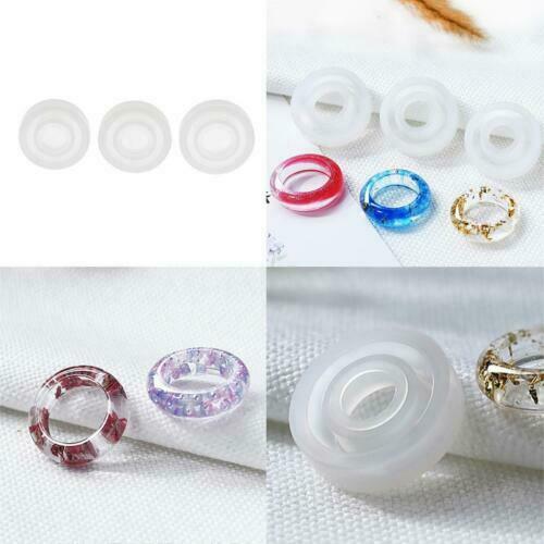 16mm/17mm/18mm Silicone Mold Round DIY Ring Jewelry Making Mould Findings Craft