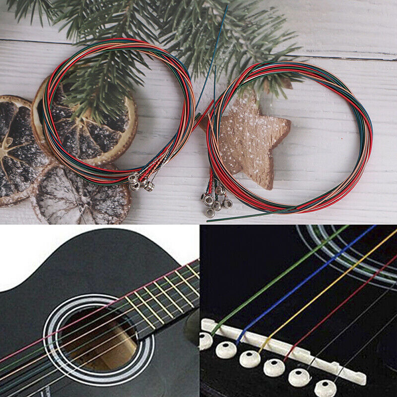 6Pcs Acoustic Guitar Strings for Classic Guitar Stainless Steel Guitar String Kt