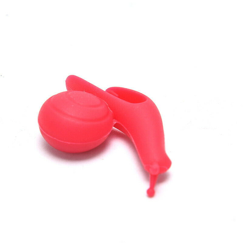 6pcs/set Snail Shape Tea Bag Holder Cup Silicone Tea Clips Mug Hanging To.l8