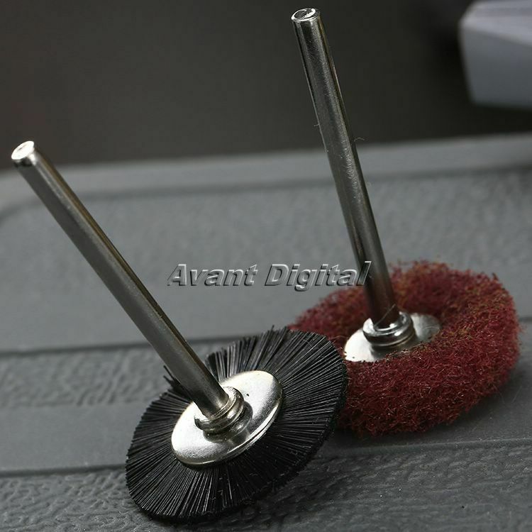 60Pc Polishing Buffing Wool Cloth Nylon Wheel Pads Mixed Set Grinder Rotary Tool