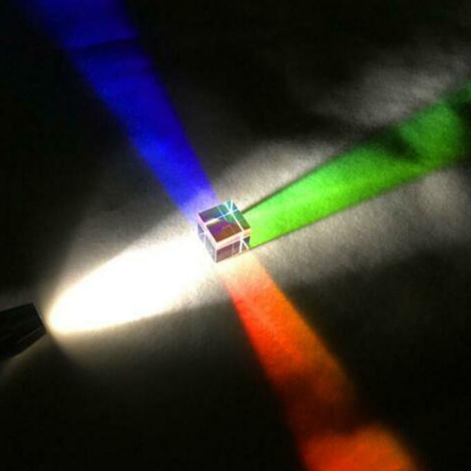 Optical Glass X-cube Dichroic Cube Prism RGB Combiner Splitter Gifts Soft 2020