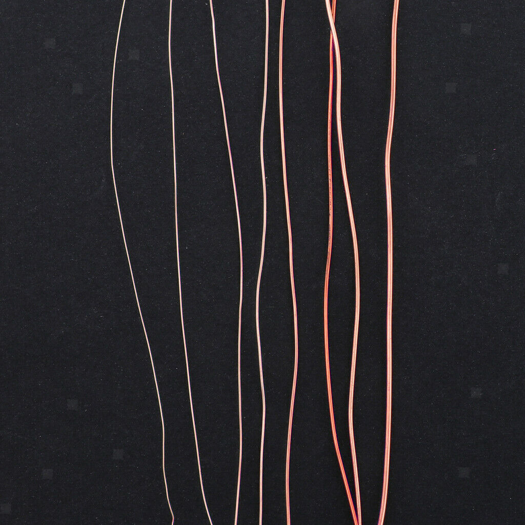 2x Copper Wire for Jewellery Making Artistic Craft Wire 0.25mm, 1mm 19& 33 Gauge
