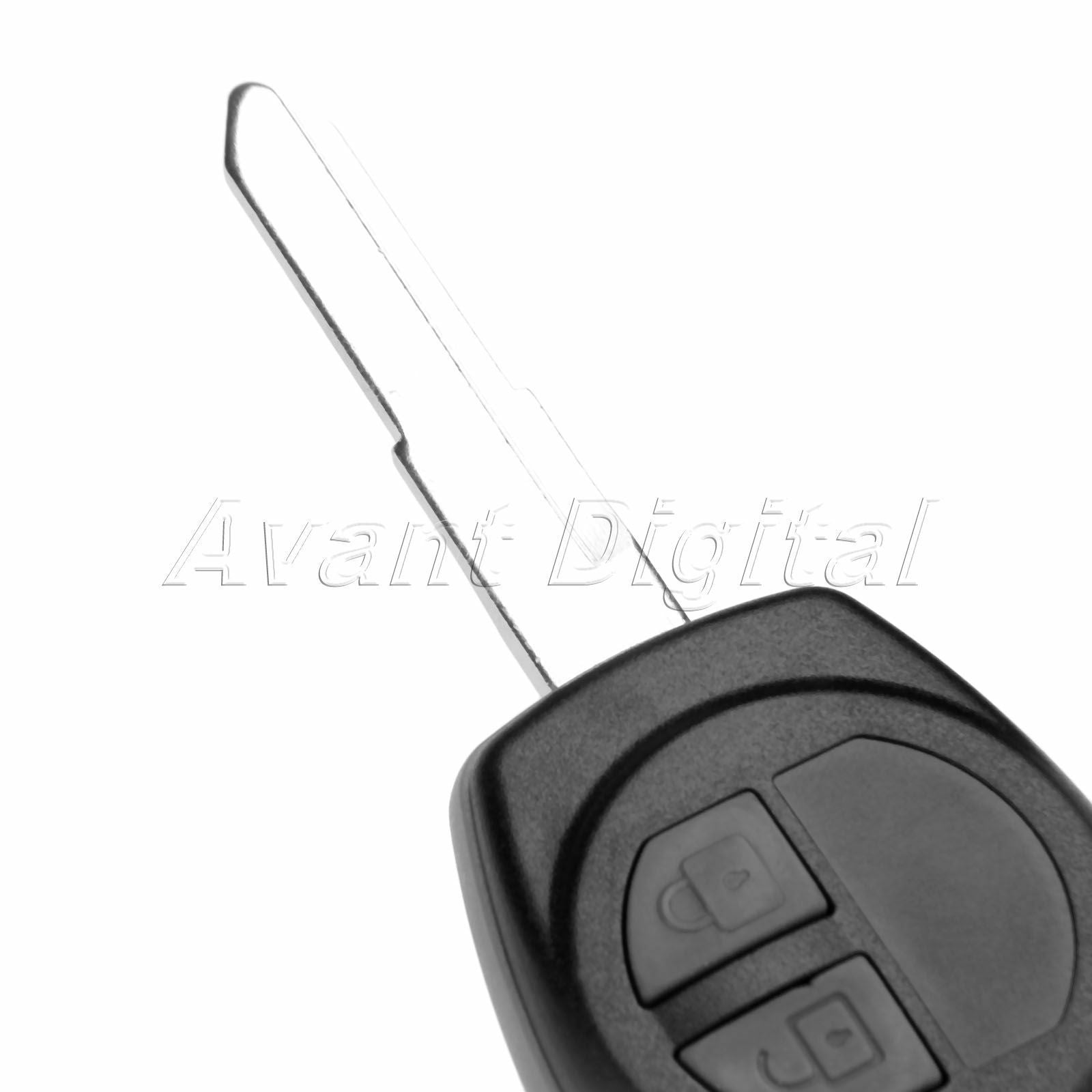 1Pc Remote Key 2 Buttons 433 MHz ID46 Chip HU87 KBRTS004 Fit For Suzuki Swift