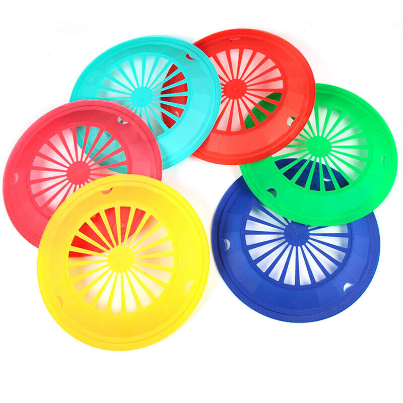 10Pcs BBQ Paper Plate Holder Plastic Dinner Plates Reusable Barbecue Tr Hq SJ