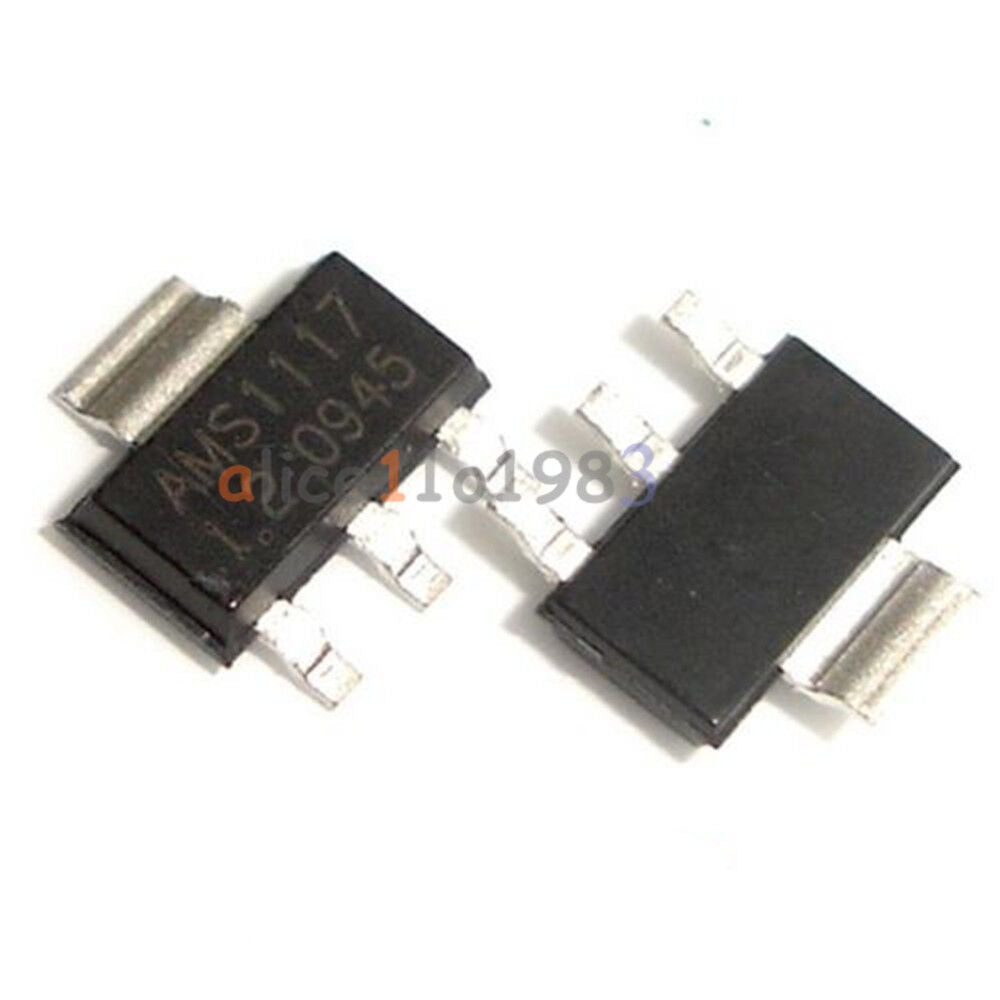 50Pcs AMS1117-1.2 AMS1117 LM1117 1.2V 1A SOT-223 Voltage Regulator AL