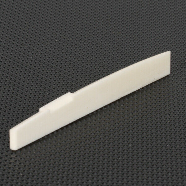 Beige Buffalo Bone Bridge Saddle & Nut For 6 Strings Acoustic Guitar