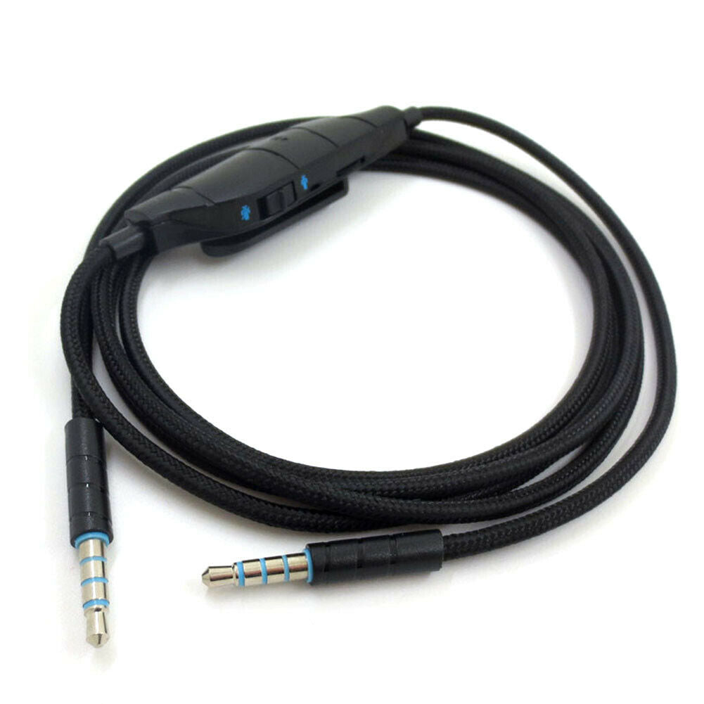 1.5m Headphone Audio Cable Replacement for Logitech G633 G635 G933 G935 @