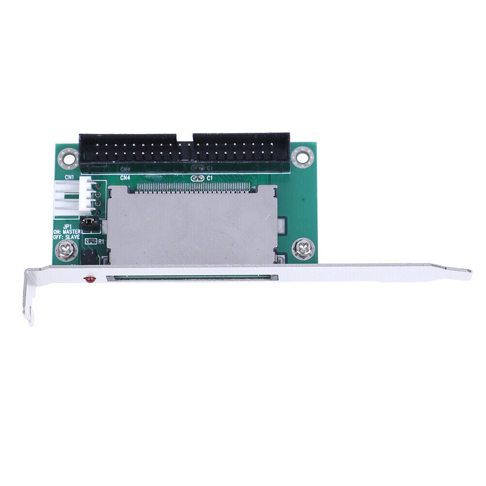 40Pin CF compact flash card to 3.5 IDE converter adapter PCI bracket back.l8