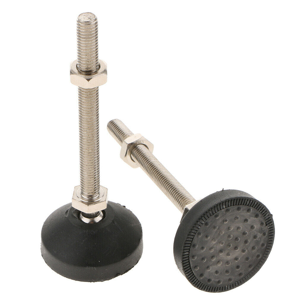 8pcs Pack Furniture Leg Levelers Leveling Feet Height Adjustable, 50mm Base