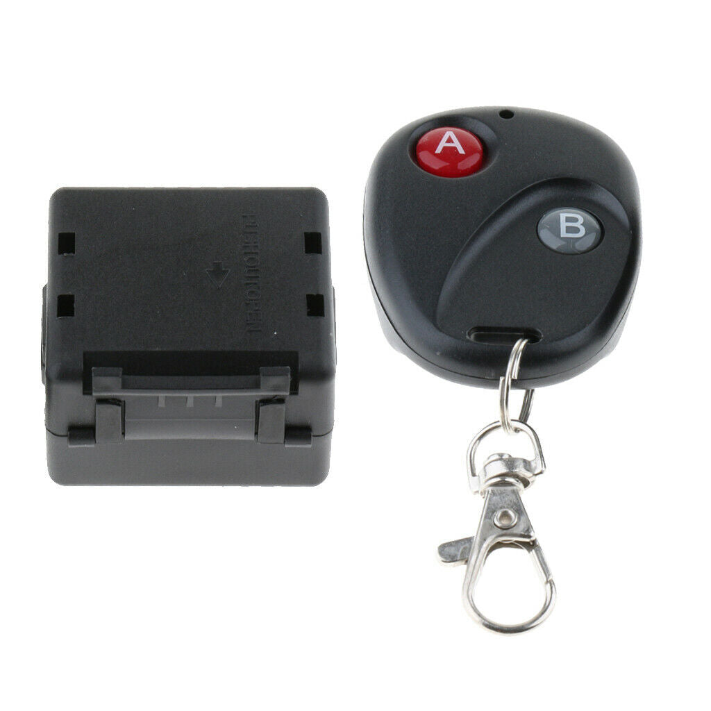 DC 12V 10A RF Wireless Remote Controller Home Smart Relay Switch Receiver