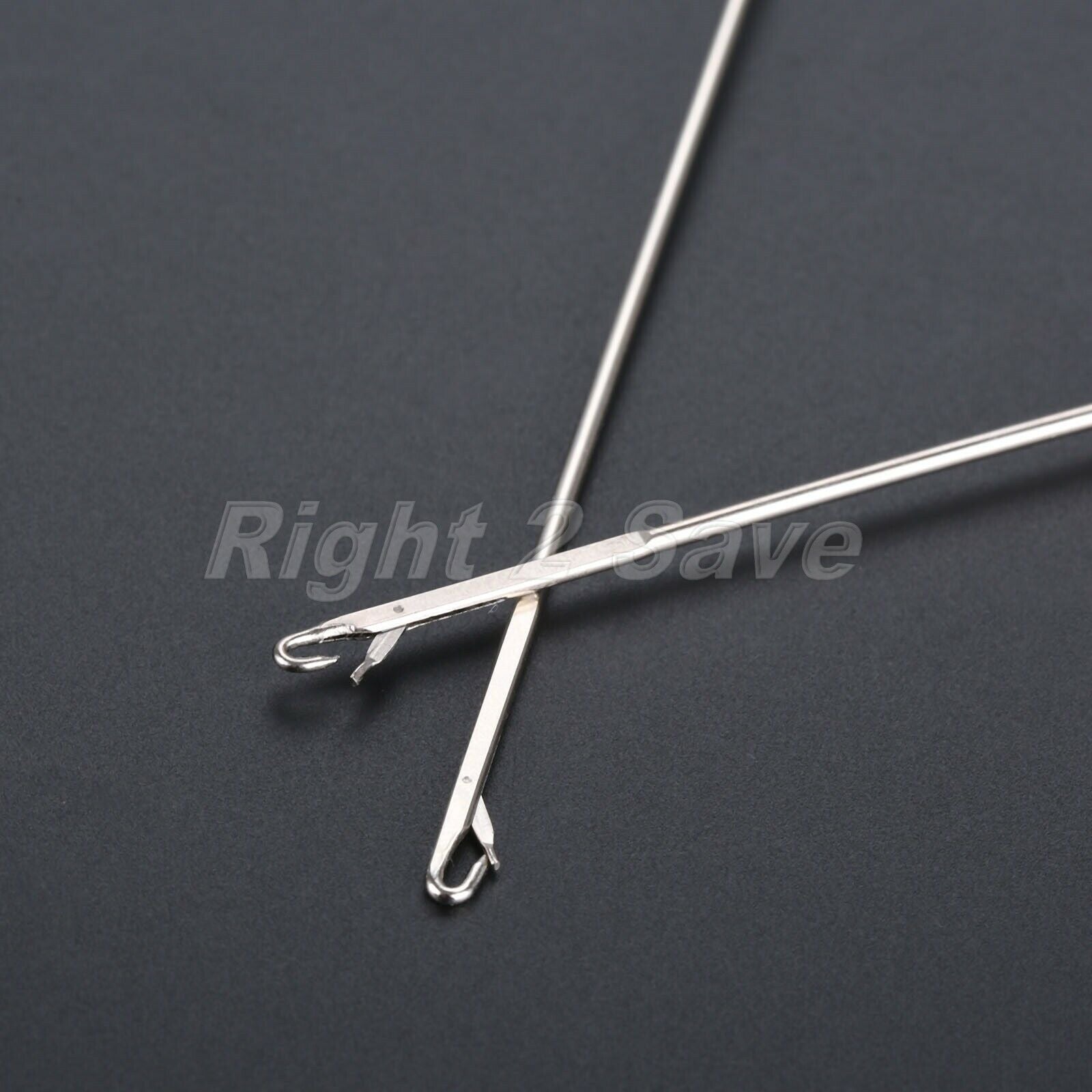 2Pcs/set Sewing Loop Turner Hoop for Fabric String Belts Practical Tool 2 Size
