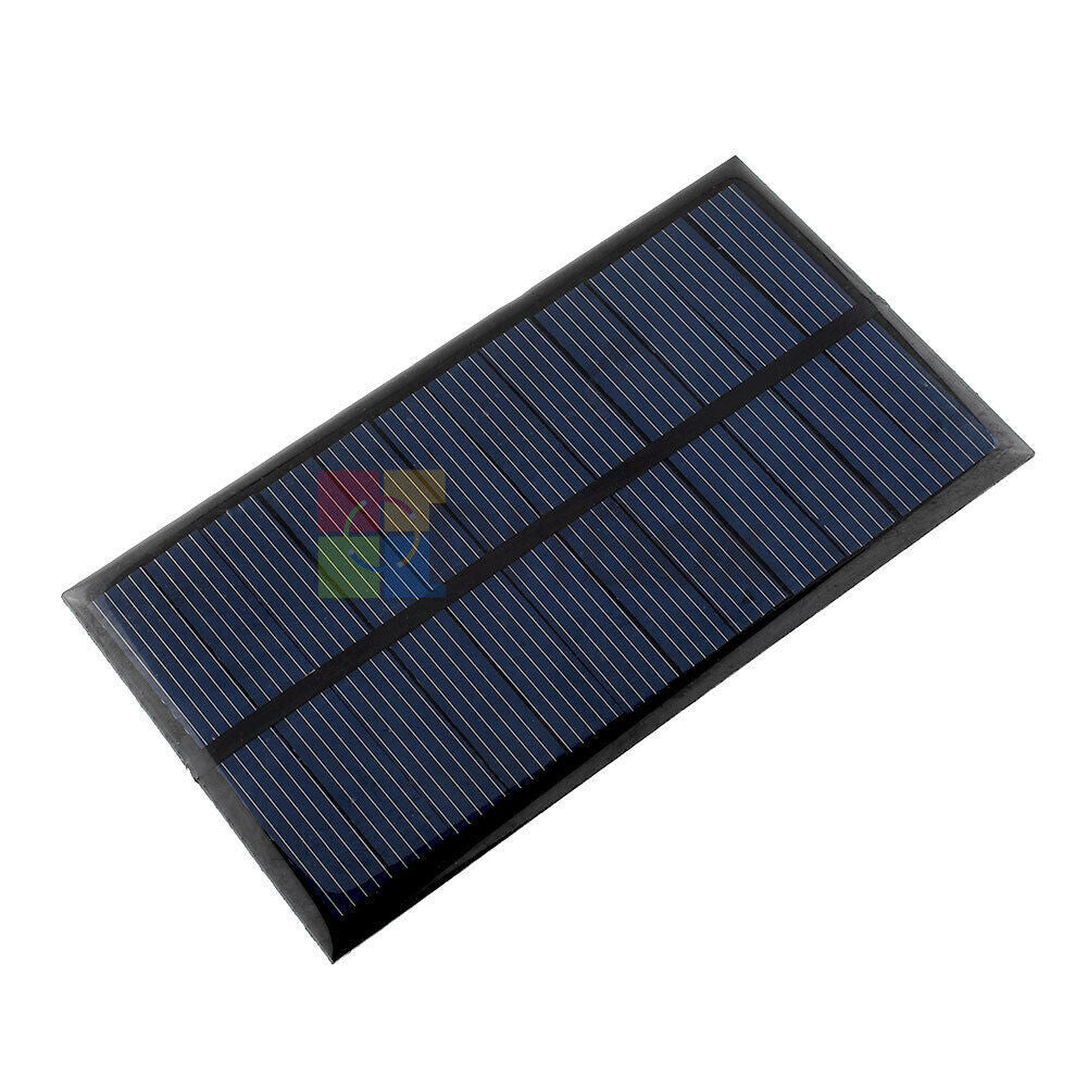 2PCS Solar Panel Module 6V 1W DIY For Light Battery Cell Phone Toys Chargers