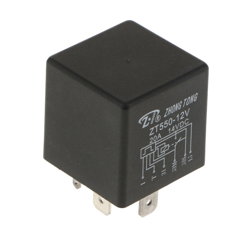 DC12V 20A Automotive Windscreen Wiper Relay With High Switching Capability