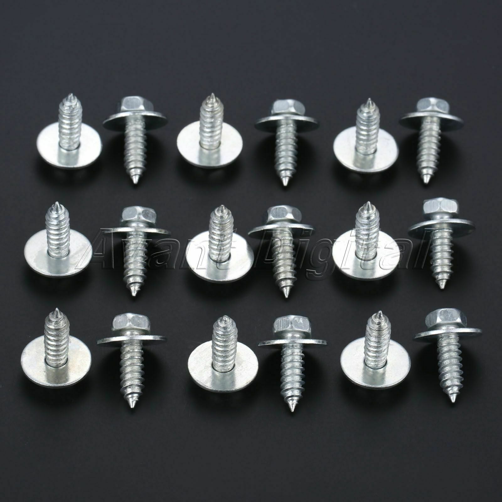 20Pcs Car Fender Screws Retainers Clips Door Card Interior Fasteners Wholesale