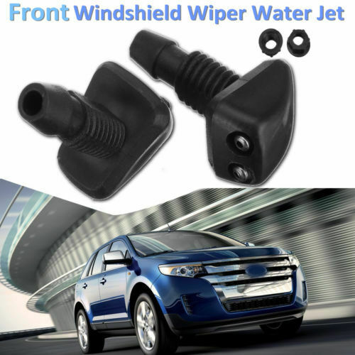 2pcs Universal Front Window Car Windscreen Sprayer Washer Wiper Nozzle