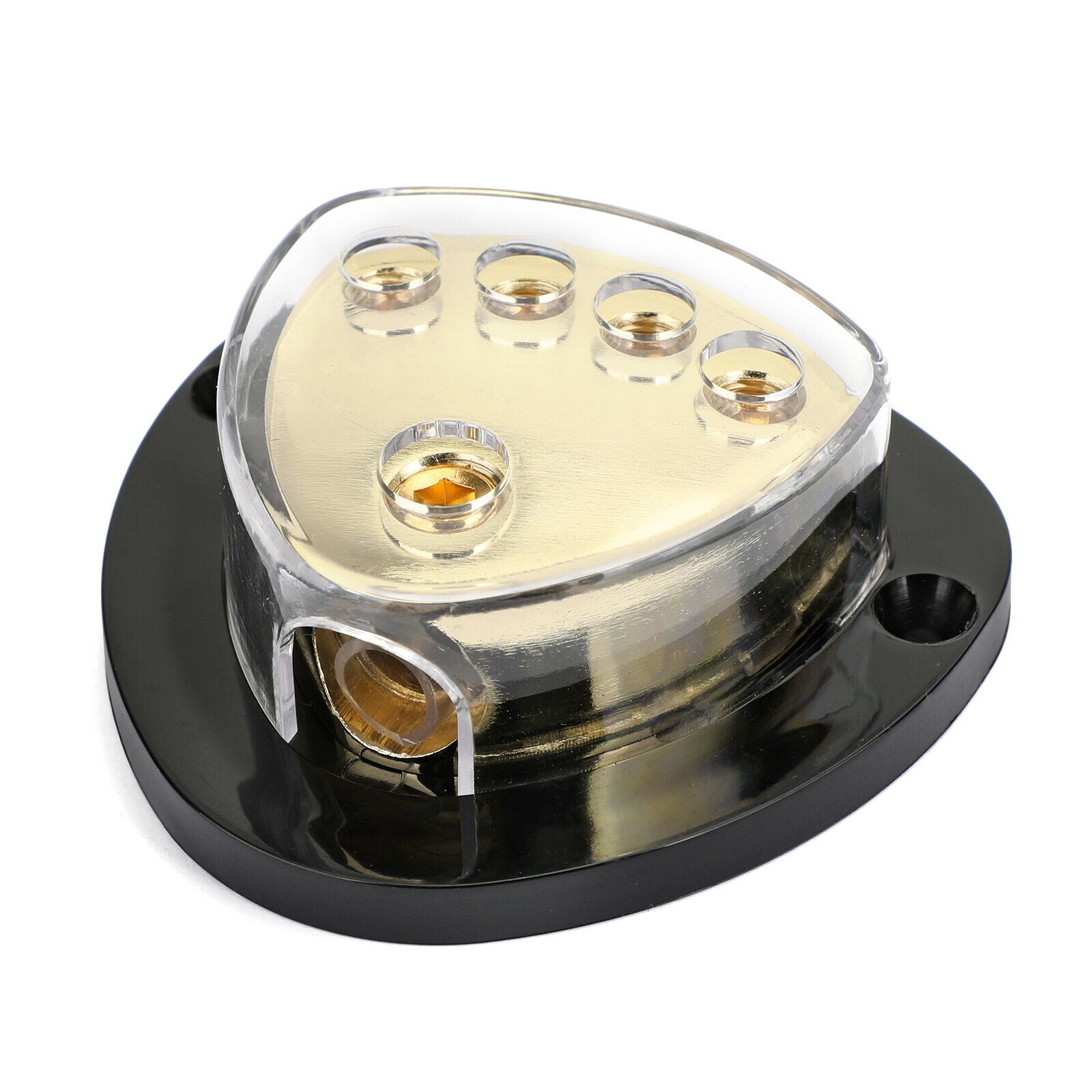 2pcs Distribution Block 0 Ga In 4x4 Ga Out 12V for Car Audio Marine CN