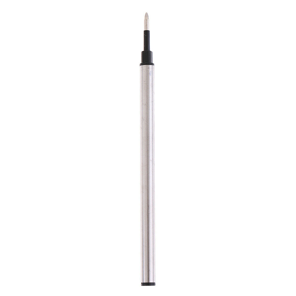 Pack of 10pcs 0.5mm Nib Metal Rollerball Pen Gel Pen Sign Pen Refills Black