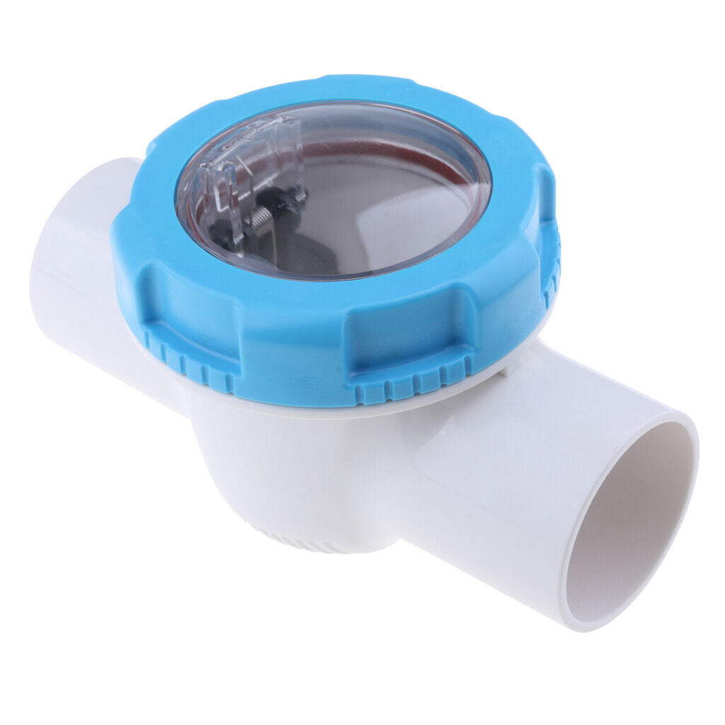Check Valve 180 Deg Spring Loaded 63mm Connector for Swimming Pool Plumbing