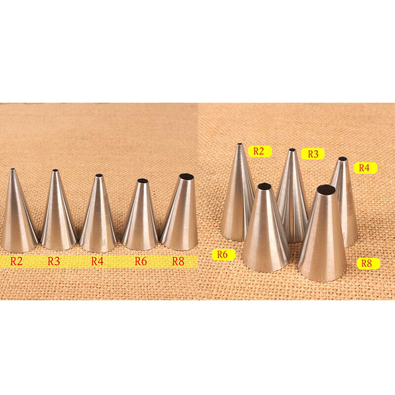 5PCs Cookie Pastry Nozzles Cupcake Cookies Icing Piping Tips DIY Cake Dec.l8