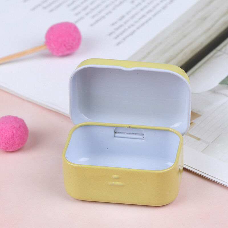 Mermaid mini tin box Sealed jar packing boxes jewelry candy box small stor.l8