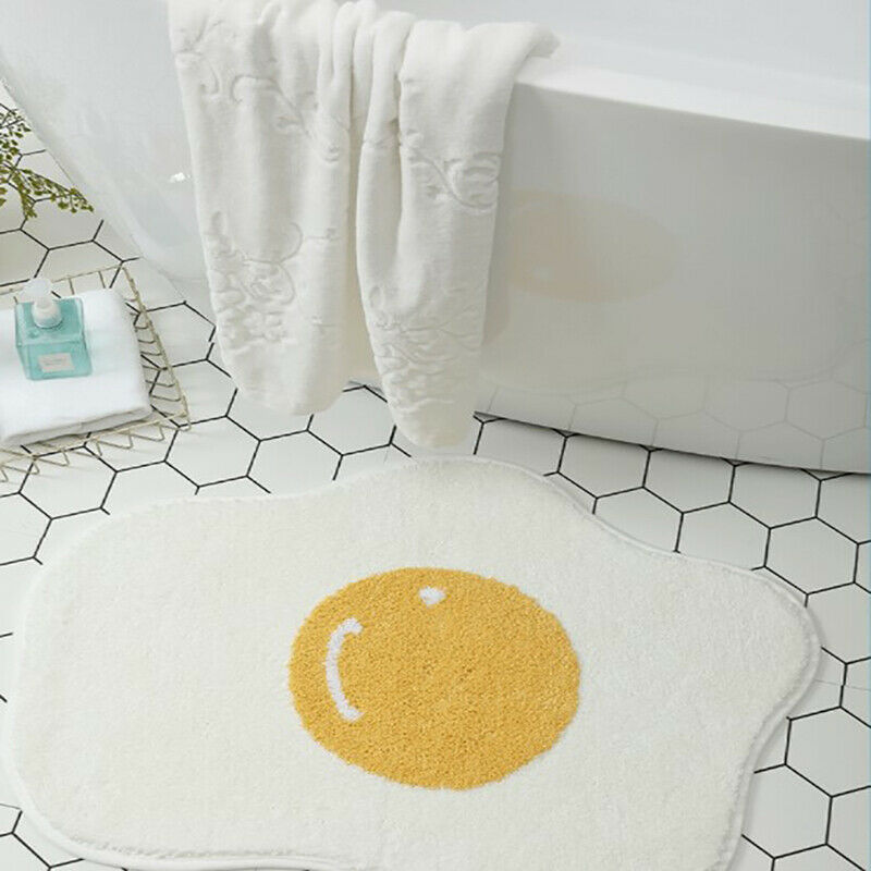 Egg Bathroom Rug Bedroom Floor Mats Nordic Welcome Doormat Chic Room DecorFCA