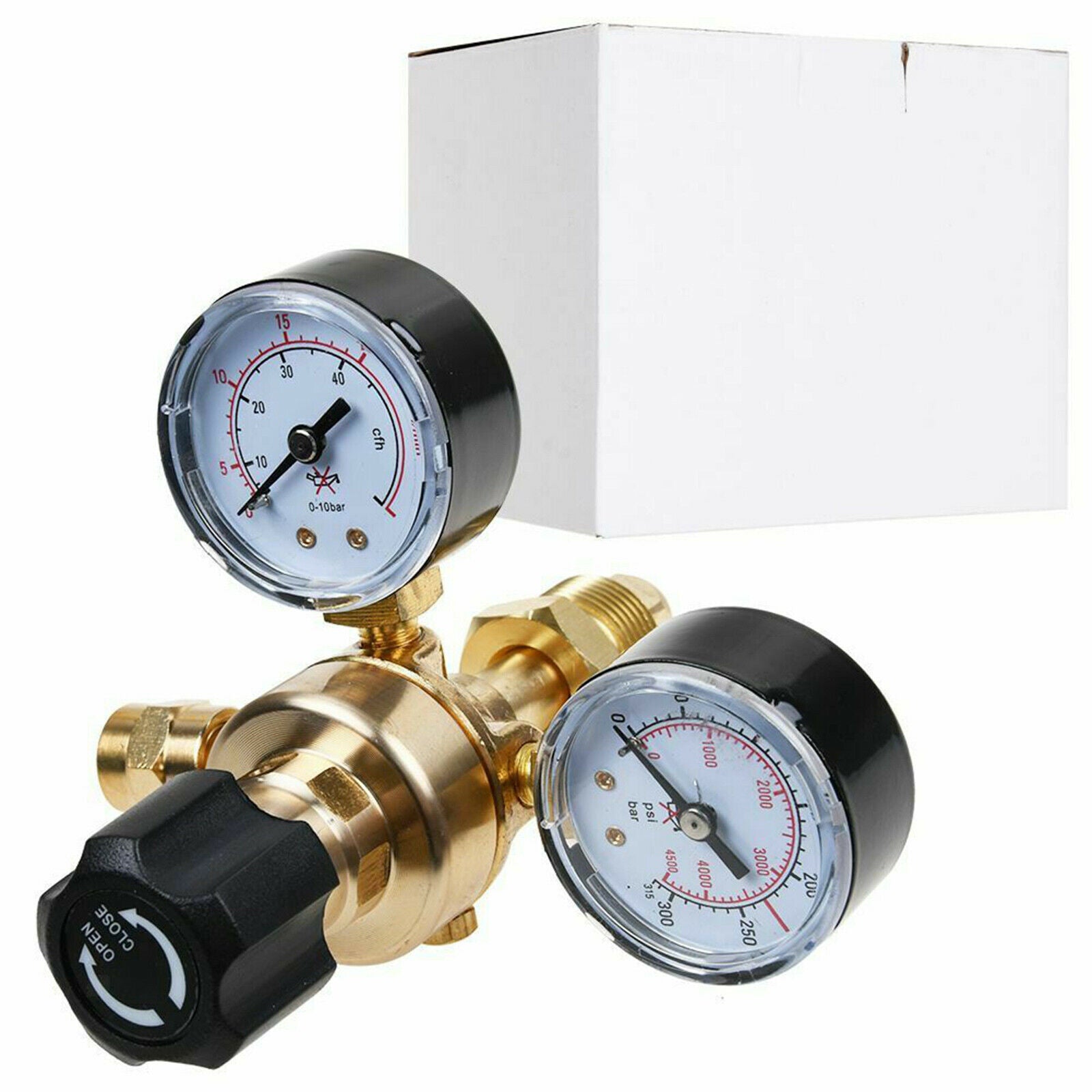 New Flow Meter Universal Pressure Regulator Argon CO2 Welding Regulator