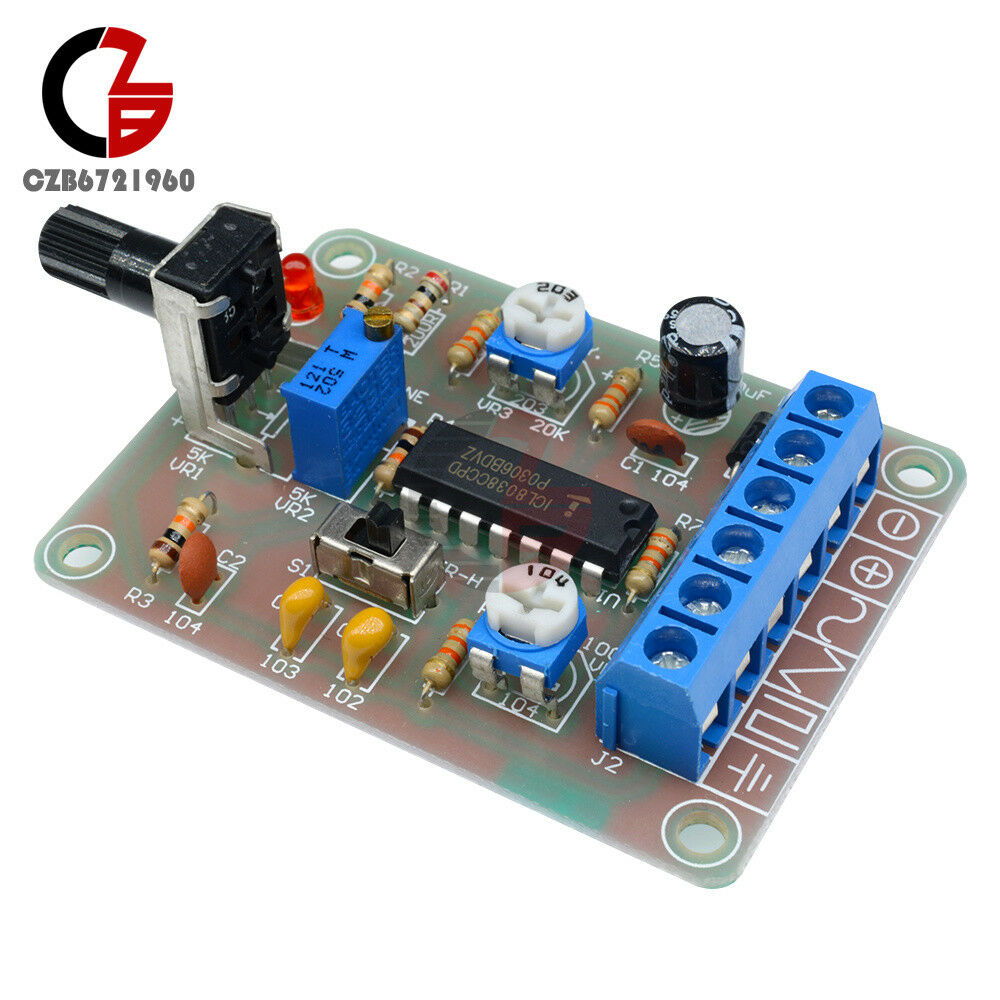 Welded ICL8038 Signal Generator Module Sine Square Triangle Monolithic Function