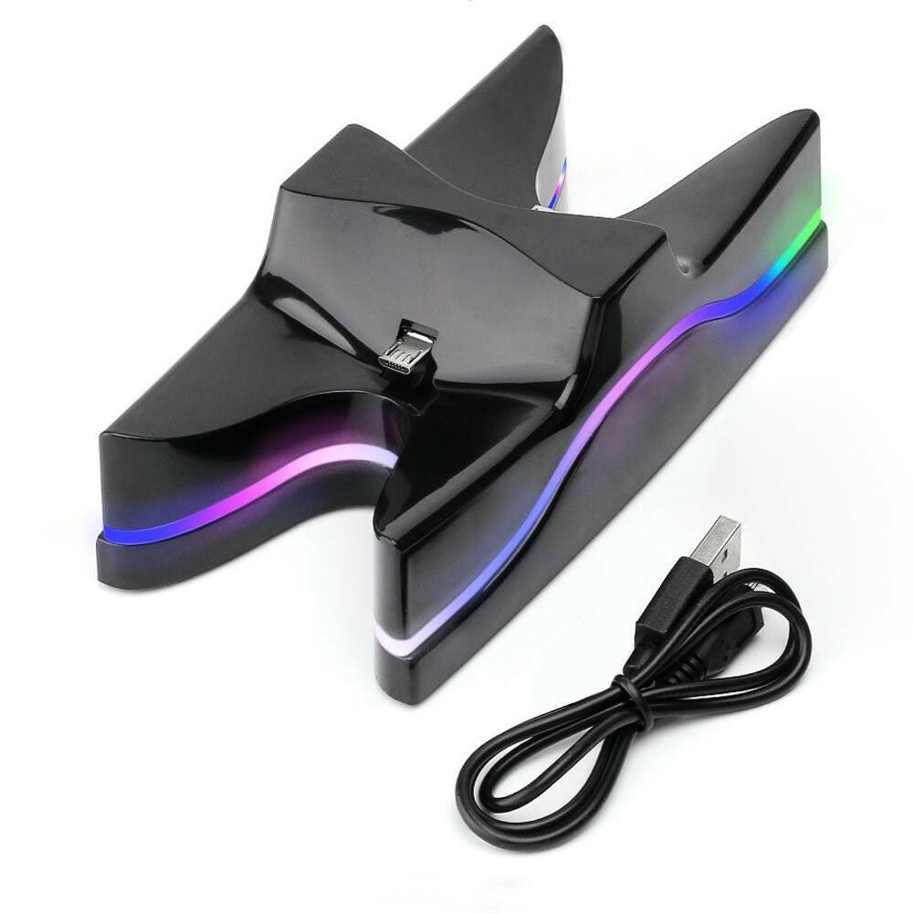 Dual Controller USB Charger Dock Station Charging Stand For PS4 PlayStation4 NEW