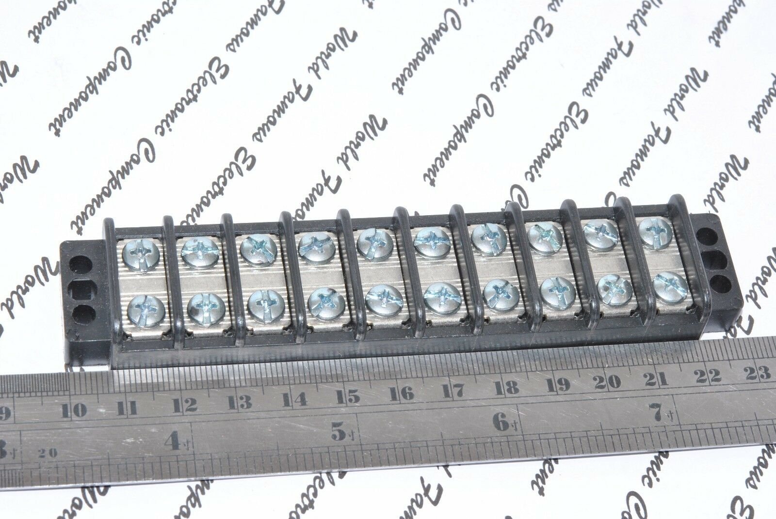 1pcs - MAGNUM TB200 / TB2 10 POSITION DOUBLE ROW TERMINAL BLOCK STRIP/CONNECTOR