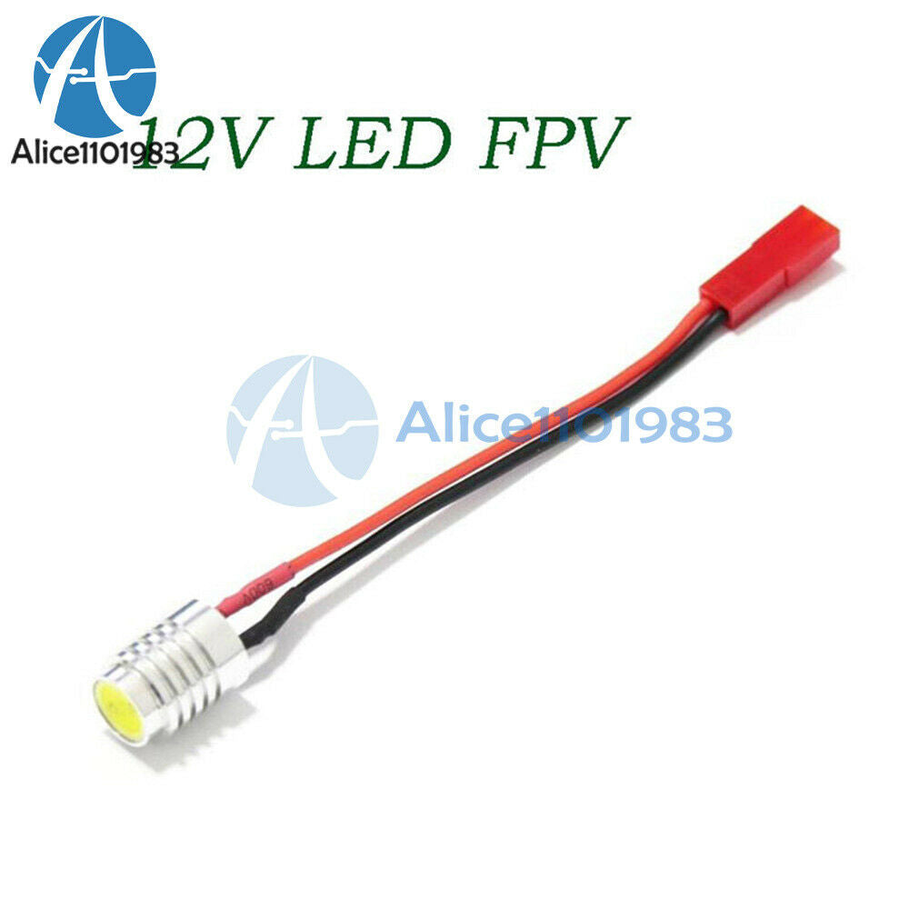 2PCS RC FPV Night Flying Searchlight 1.5W Bright LED Lights for Airplane QAV250