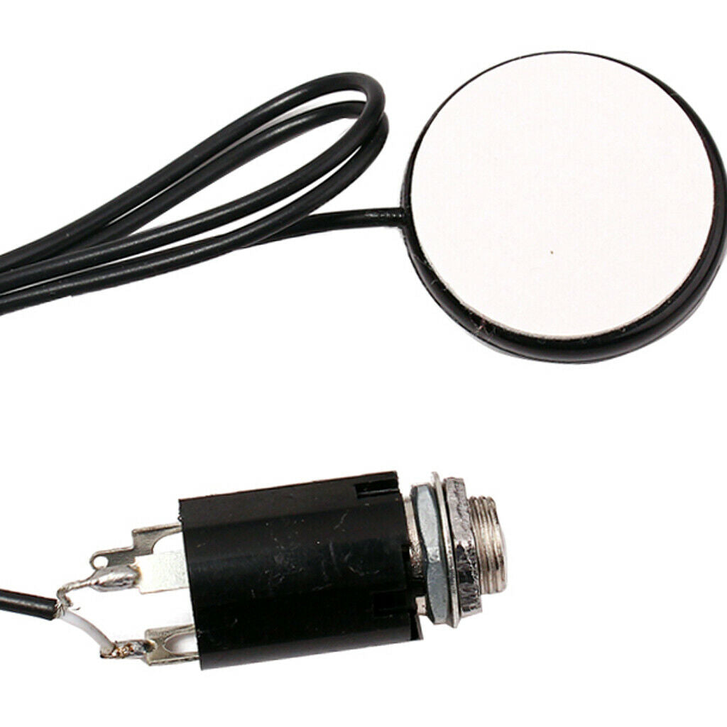 Universal 6.35 Single Audio Acoustic Transducer Guitar Pickup Accessories