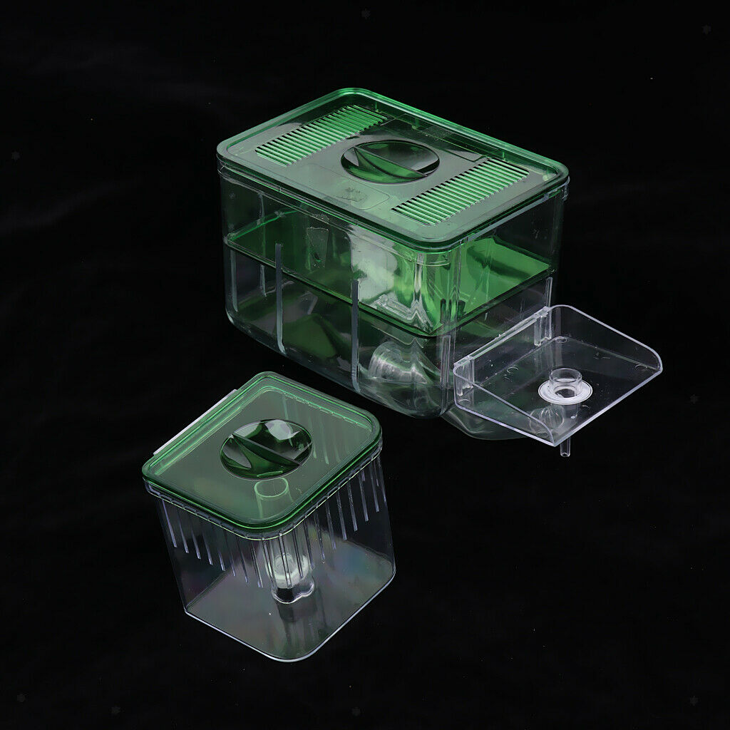 Fish Breeding Box Plastic Floating Automatic Circulaiton Baby Fish Hatchery
