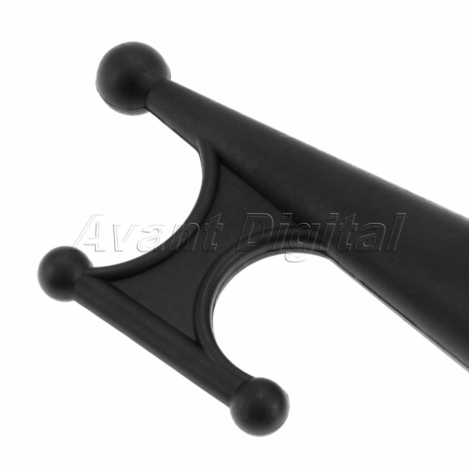1x Boat Hook Nylon Black Fit For 1" Round Telescopic Poles Tubes Pipes Replace