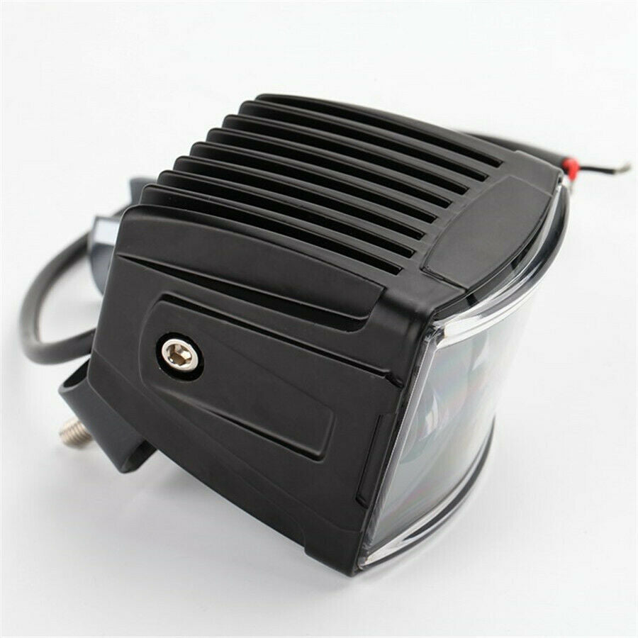 motorcycle Led Work Light White 6000k Nighttime traffic light waterproof +switch
