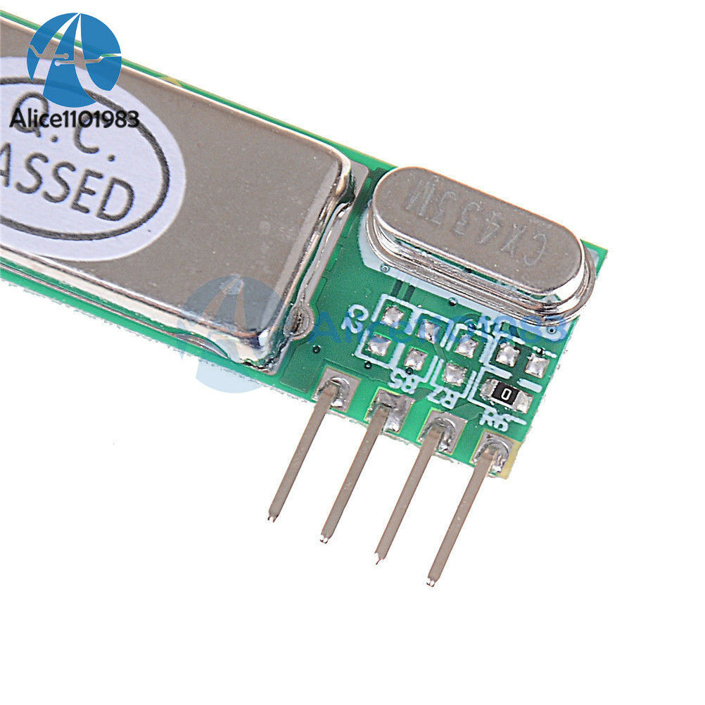 2PCS RXB6 433Mhz Superheterodyne Wireless Receiver Module for Arduino/ARM/AVR