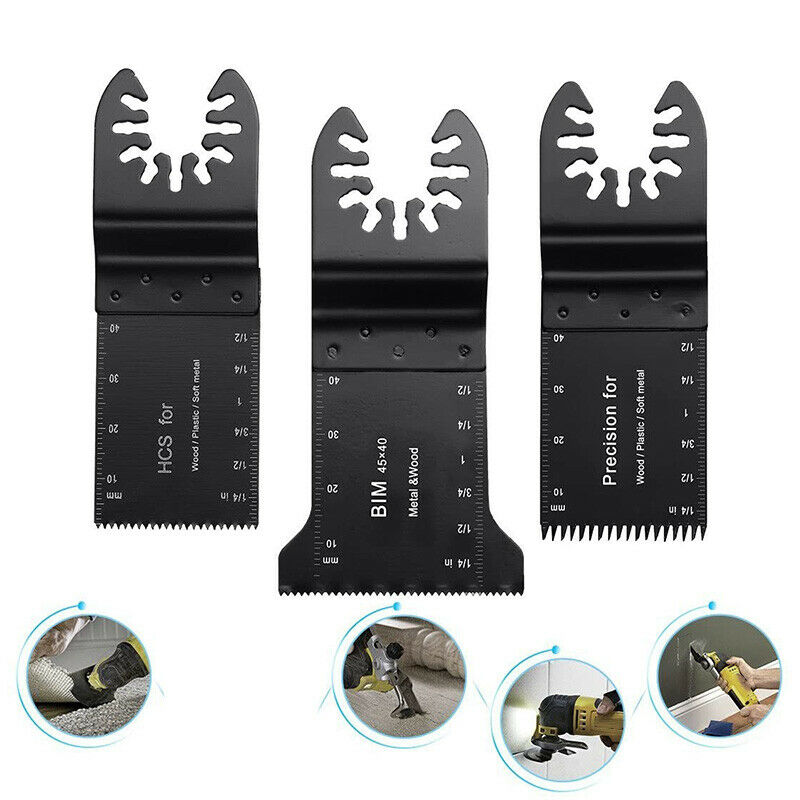 15Pcs Metal Wood Oscillating Multitool  Release Saw Blades Fit for Porter CablR6