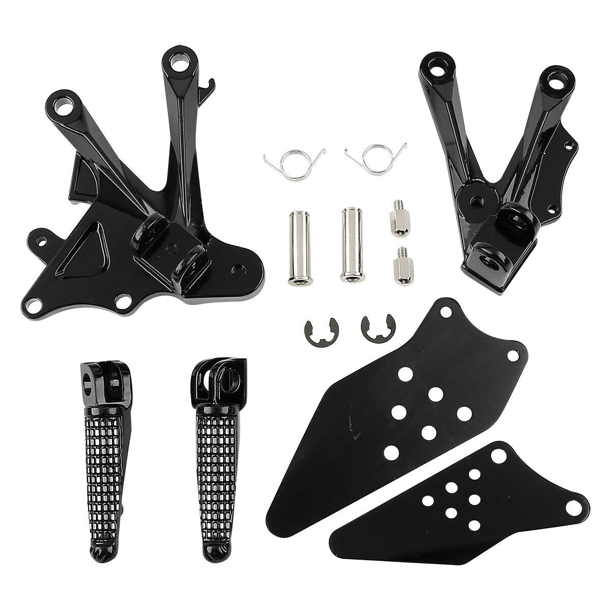 Motorcycle Front Footrest Foot Pegs Fit For Kawasaki Ninja ZX10R 2006-2010 09 08