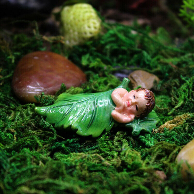 Micro landscape ornaments flower fairy character flowerpot gardening deco.l8