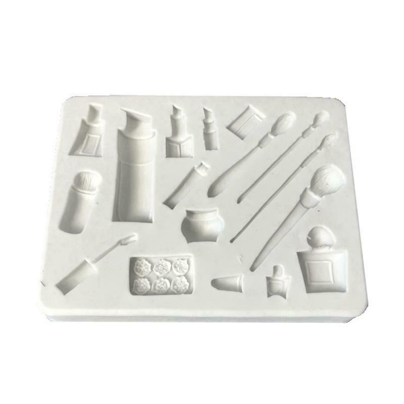Perfume Makeup Tool Shape Cake Fondant Mold for Chocolate Pudding Candy Modeling