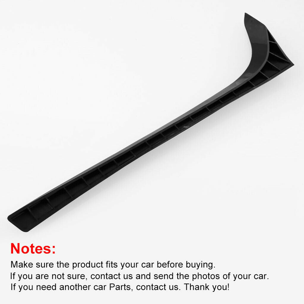 For VW GOLF 7 VII MK7 TSI TDI ABS Plastic Rear Lip Spoiler Wing Gloss, Black