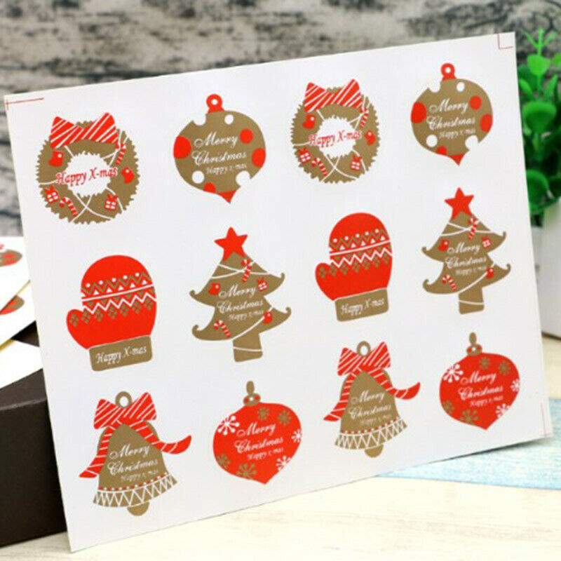 Baking Seal Christmas Stickers DIY Cake Packaging Office School Suppli.l8