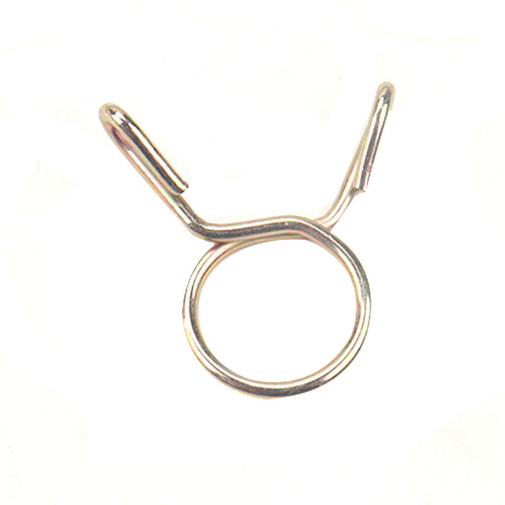 600Pcs 5mm-14mm Fuel Line Hose Tubing Spring Clip With Case for Motorcycles